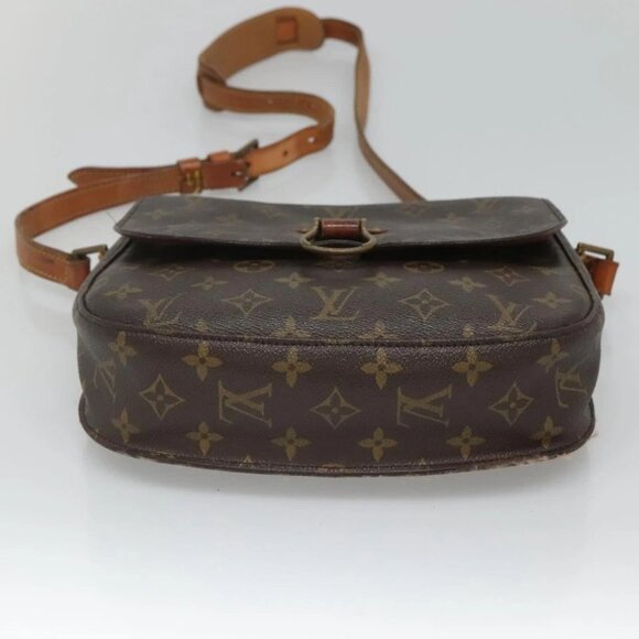 LOUIS VUITTON Monogram Saint Cloud GM Shoulder Bag M51242 LV Auth 123875 - Picture 6 of 15